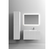 Комплект мебели белый матовый 101 см Sancos Snob T SNT100RW + CN7015 + CI1000