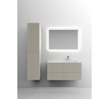 Комплект мебели бежевый матовый 101 см Sancos Snob T SNT100RCE + CN7015 + CI1000