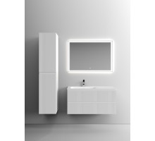 Комплект мебели белый матовый 101 см Sancos Snob T SNT100LW + CN7014 + CI1000