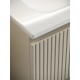 Комплект мебели бежевый матовый 121 см Sancos Snob T SNT120CE + CN7016 + CI1200