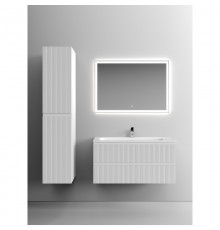 Комплект мебели белый матовый 101 см Sancos Snob T SNT100W + CN7013 + CI1000