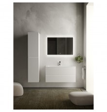 Комплект мебели белый матовый 101 см Sancos Snob R SNR100W + CN7013 + CI1000