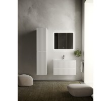 Комплект мебели белый матовый 81 см Sancos Snob R SNR80W + CN7012 + CI800
