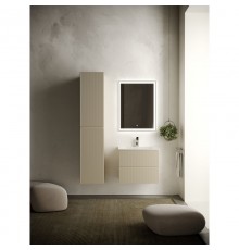 Комплект мебели бежевый матовый 61 см Sancos Snob R SNR60CE + CN7011 + CI600