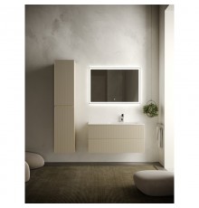 Комплект мебели бежевый матовый 101 см Sancos Snob R SNR100RCE + CN7015 + CI1000