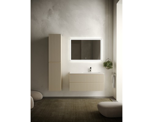 Комплект мебели бежевый матовый 101 см Sancos Snob R SNR100RCE + CN7015 + CI1000