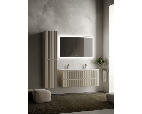 Комплект мебели бежевый матовый 121 см Sancos Snob R SNR120CE + CN7016 + CI1200