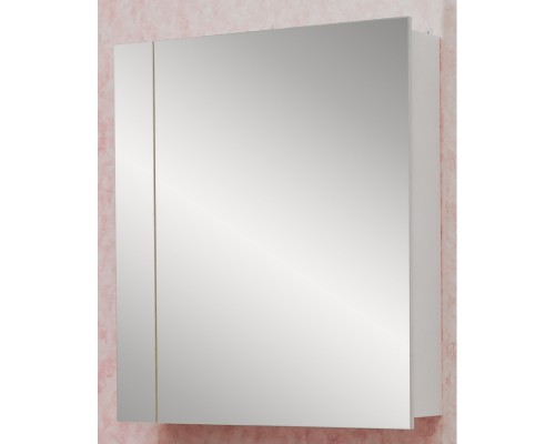 Зеркальный шкаф 68x78 см белый глянец R Sanflor Анкона C0000002057