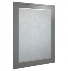 Зеркало 64x85 см серый матовый Sanflor Модена C03220