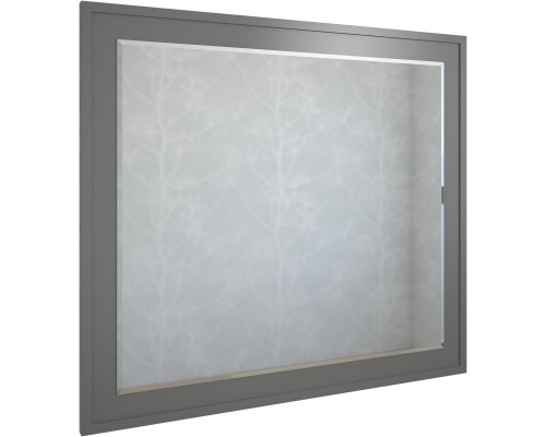 Зеркало 95x85 см серый матовый Sanflor Модена C02731