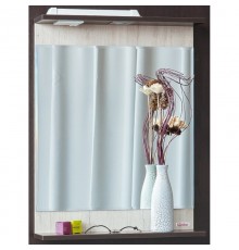 Зеркало 55,4x73,6 см венге/орегон Sanflor Толедо C0000001816