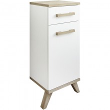 Тумба белый матовый/вяз швейцарский 30,4 см Sanflor Ингрид C03689