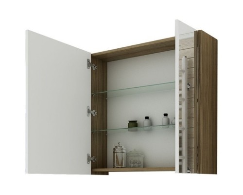 Комплект мебели швейцарский вяз/белый глянец 70,5 см Sanflor Ларго C0002108 + 4620008197746 + H0000000041
