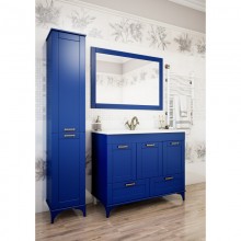 Комплект мебели индиго матовый 106,5 см Sanflor Ванесса C0002146 + 4640021064740 + C0002142