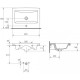 Комплект мебели венге/орегон 60 см Sanflor Техас C0000001978 + S-UM-COM60/1-w + C0000001972