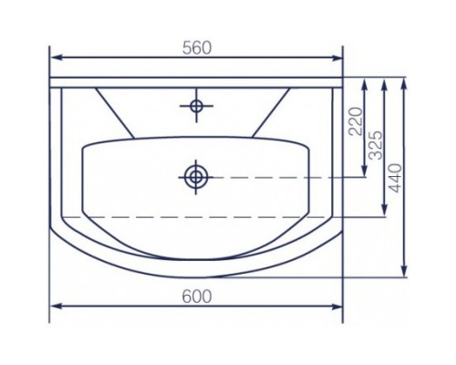 Комплект мебели венге/орегон 60 см Sanflor Толедо C0000001817 + 4620008196114 + C0000001816