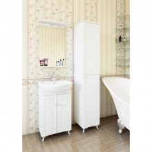 Комплект мебели белый матовый 60 см Sanflor Софи C0002222 + 4620008196114 + C02652