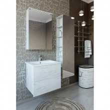 Комплект мебели дуб крафт белый 75 см Sanflor Чикаго C16781 + C000005829