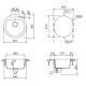 Кухонная мойка Schock Eclipse 45 саббиа 700667
