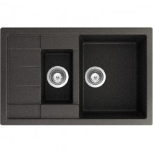Кухонная мойка Schock Aster 60D оникс 700759