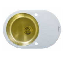 Кухонная мойка Seaman Eco Glass SMG-730W-Gold.B
