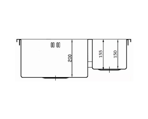 Кухонная мойка Seaman Eco Marino SMB-6151DRS.A