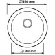 Кухонная мойка Seaman Eco Wien SWT-450B.A