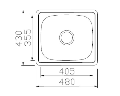 Кухонная мойка Seaman Eco Wien SWT-4843.A