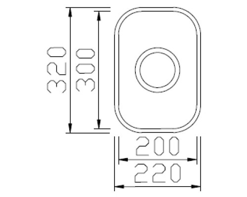 Кухонная мойка Seaman Eco Wien SWU-2232.A