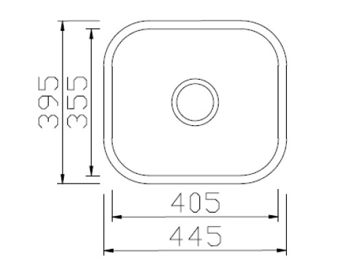 Кухонная мойка Seaman Eco Wien SWU-4439.A