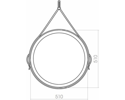 Зеркало 51x51 см Silver Mirrors Kapitan Light LED-00002331 Зеркало 51x51 см Silver Mirrors Kapitan Light LED-00002331