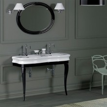 Консоль для раковины черный глянец Simas Lante LAM120nero