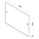 Зеркало 80x60 см черный матовый Sintesi Armadio SIN-SPEC-ARMADIO-black-80