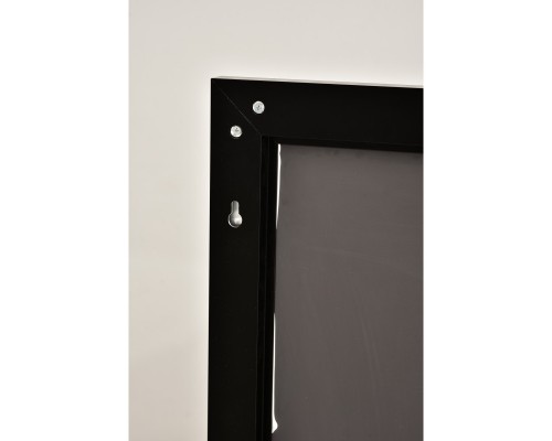 Зеркало 120x80 см черный матовый Sintesi Armadio SIN-SPEC-ARMADIO-black-120