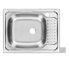 Кухонная мойка декоративная сталь Ukinox Классика CLL560.435 -GT6K 2L