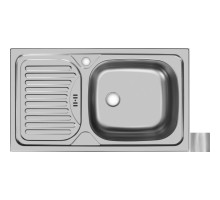 Кухонная мойка матовая сталь Ukinox Классика CLM760.435 -GW6K 1R