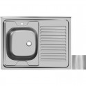 Кухонная мойка матовая сталь Ukinox Стандарт STD800.600 ---4C 0L-