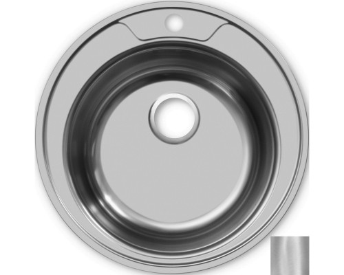 Кухонная мойка матовая сталь Ukinox Фаворит FAM510 ---6K 0C