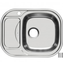 Кухонная мойка матовая сталь Ukinox Галант GAM628.488 -GW5K 1R