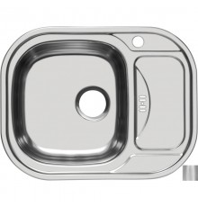 Кухонная мойка матовая сталь Ukinox Галант GAM628.488 -GW5K 2L