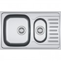 Кухонная мойка Franke Polar PXN 651-78 матовая сталь 101.0192.922