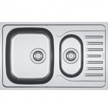 Кухонная мойка Franke Polar PXN 651-78 матовая сталь 101.0192.922