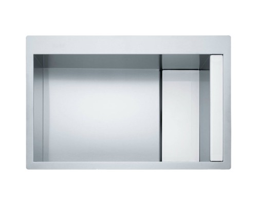 Кухонная мойка Franke Crystal Line CLV 210 полированная сталь/белый 127.0338.949