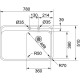 Кухонная мойка Franke Sinos SNX 211 полированная сталь 127.0276.387