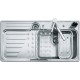Кухонная мойка Franke Largo LAX 214 полированная сталь 127.0016.450