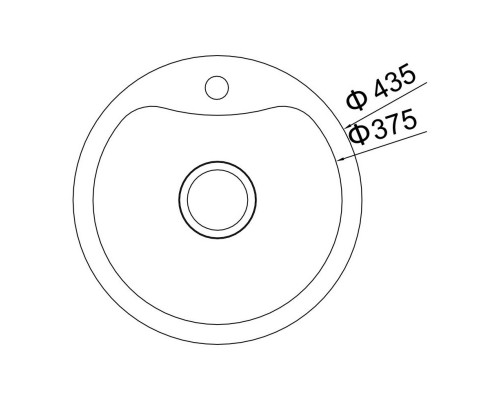 Кухонная мойка Oulin матовая сталь OL-357