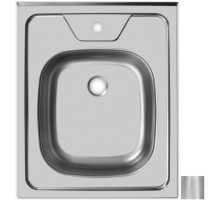 Кухонная мойка матовая сталь Ukinox Стандарт STD500.600 ---4C 0C-