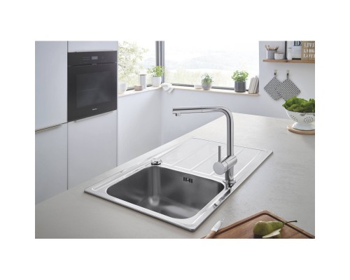 Кухонная мойка Grohe K500 нержавеющая сталь 31571SD0