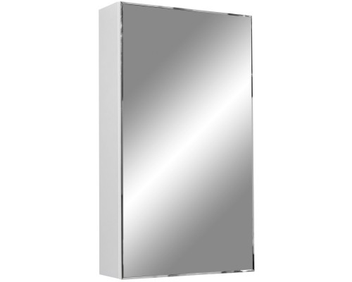 Зеркальный шкаф 40x70 см белый матовый Stella Polar Альда SP-00000221