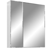 Зеркальный шкаф 60x70 см белый матовый Stella Polar Парма SP-00000051